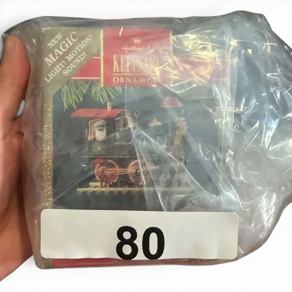 1991 Hallmark Keepsake Ornament Special Edition Santa Special Magic Train